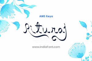 AMS Keya English Calligraphy Font