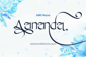 AMS Neysa English Calligraphy Font