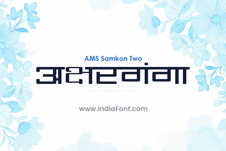 AMS Samkon Two Publication Font