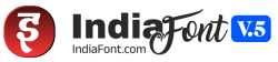 IndiaFont V5 Logo